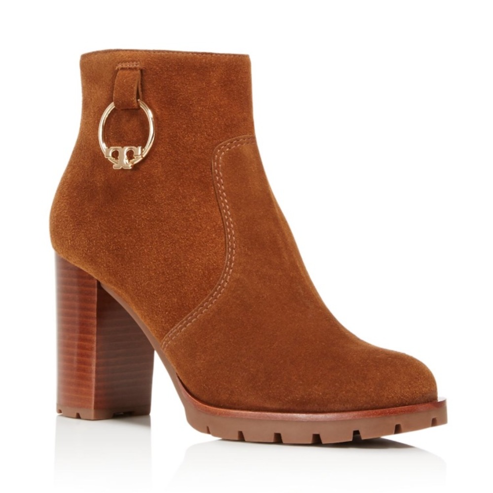 Tory Burch Suede Sofia Booties size 7